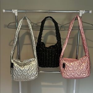 BOGO NWT Forever 21 Quilted Bags Pick your color combo!